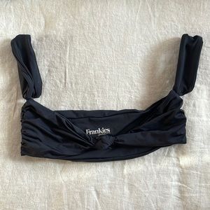 Frankie knot off the shoulder top